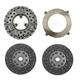 Semi/Heavy Duty Truck - Clutch - Push Type - Dual Disc - 14"